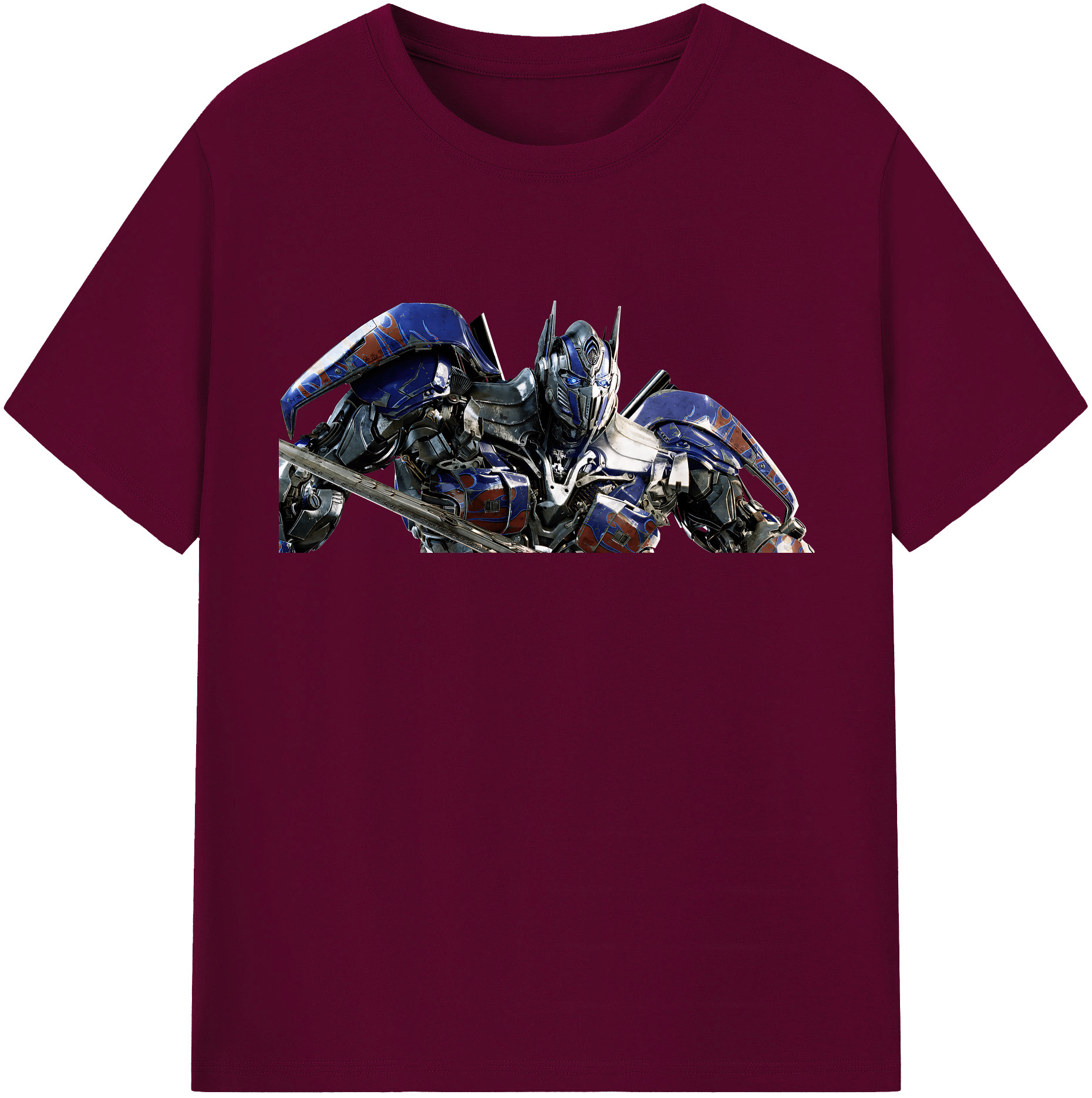 （画像用） Transformers トランスフォーマー レディースカジュアルプリントTシャツ（綿100％）